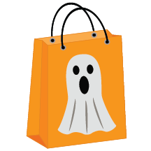 ghost bag graphic