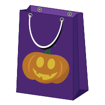 pumpkin bag graphic