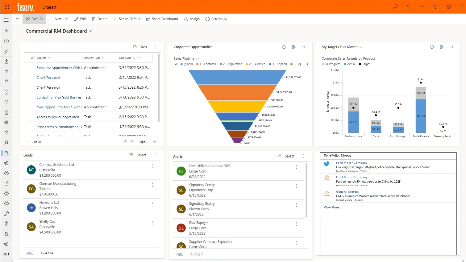 screenshot of Enteract interface