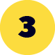 icon of a number 3