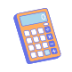 icon of a calculator