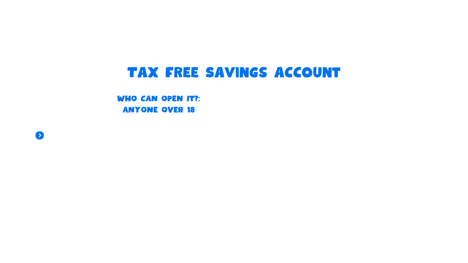 TFSA - Anyone over 18 can open one