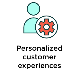 Personalized customer experiences