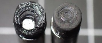 Blue building with two trees icon