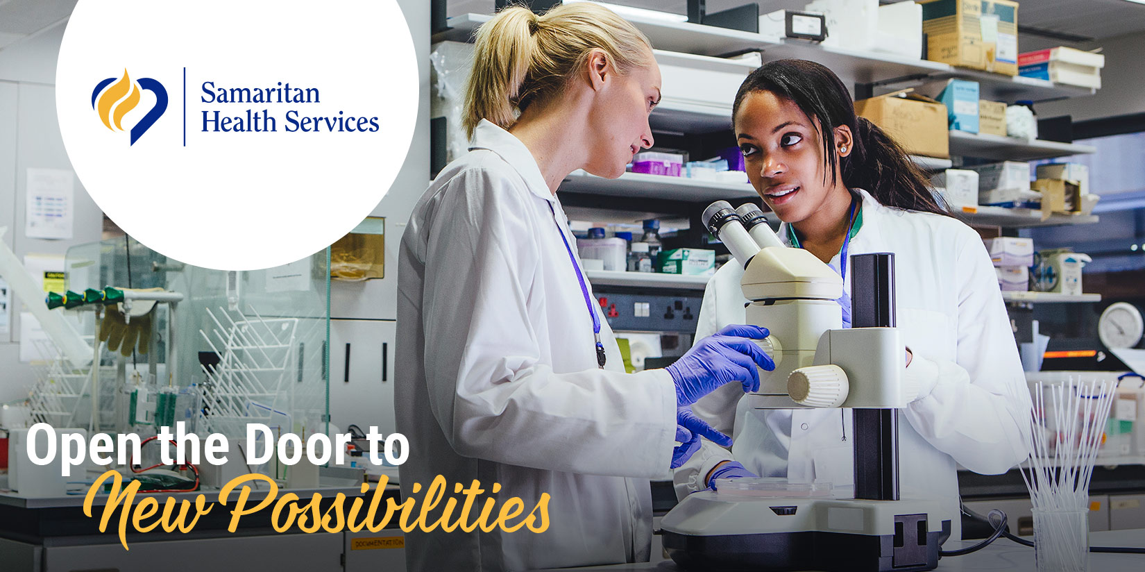 Nurse opening the door to new possibilities