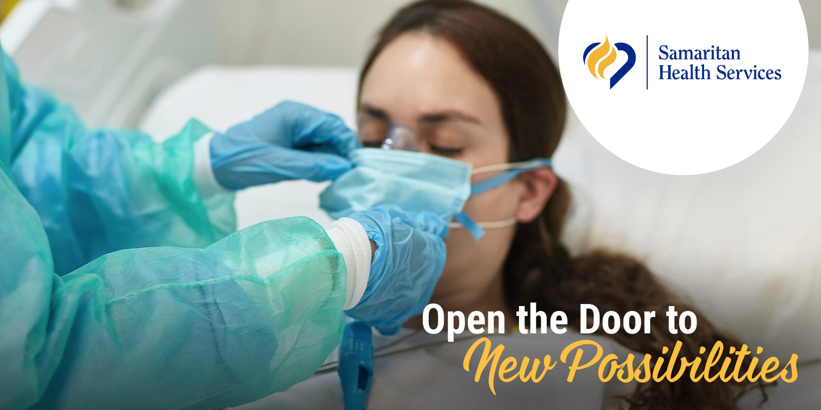 Nurse opening the door to new possibilities