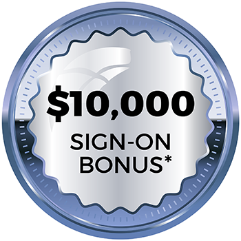 Sign-on Bonus Available