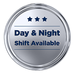 Day & Night Shifts Available