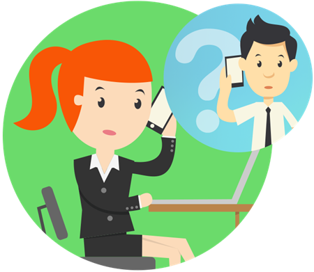 Sales finally gets Bill on the phone.