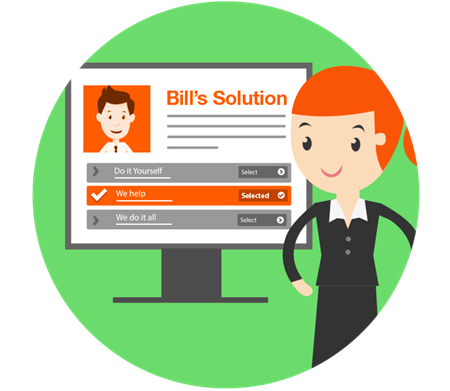 Bill bubbles up to the sales team as an active lead.