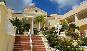 Image of campus front steps