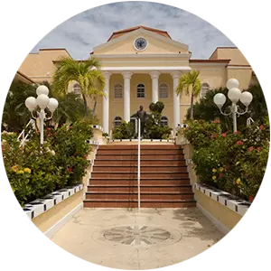 Image of campus front steps