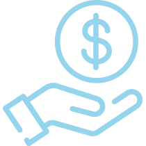 Icon illustration of university building