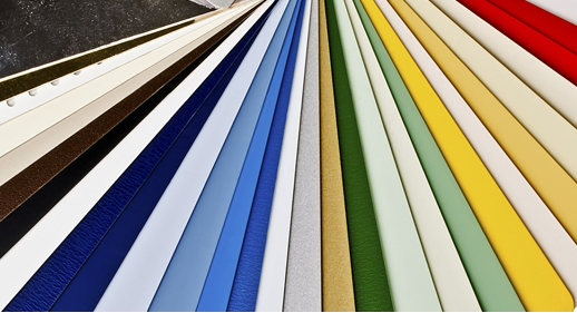 Large selection of vinyl siding colors
