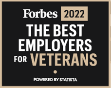 2022 Forbes The Best Employers for Veterans