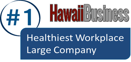 Hawaii Business Healthiest Workplace Large Company Award