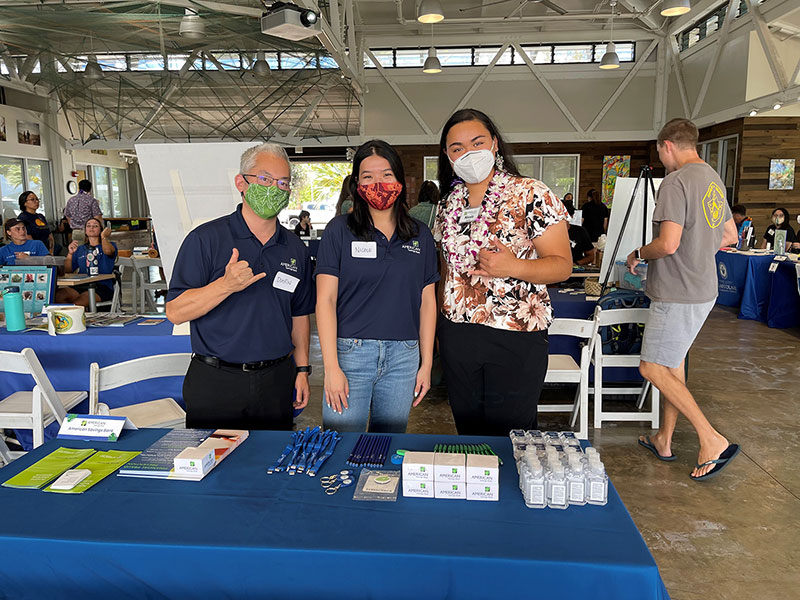 ASB teammates at Immigration resource fair
