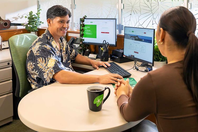 ASB Banker with Customer