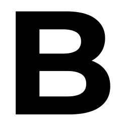 letter b