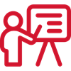 Education presentation icon