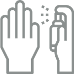 Hand sanitizer spray