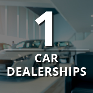 1. Car Dealerships