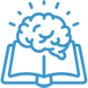 Brain and Book/Knowledge icon