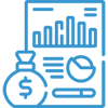 Financial report icon