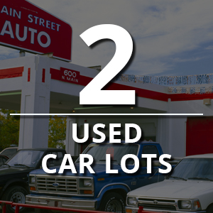 2. Used Car Lots