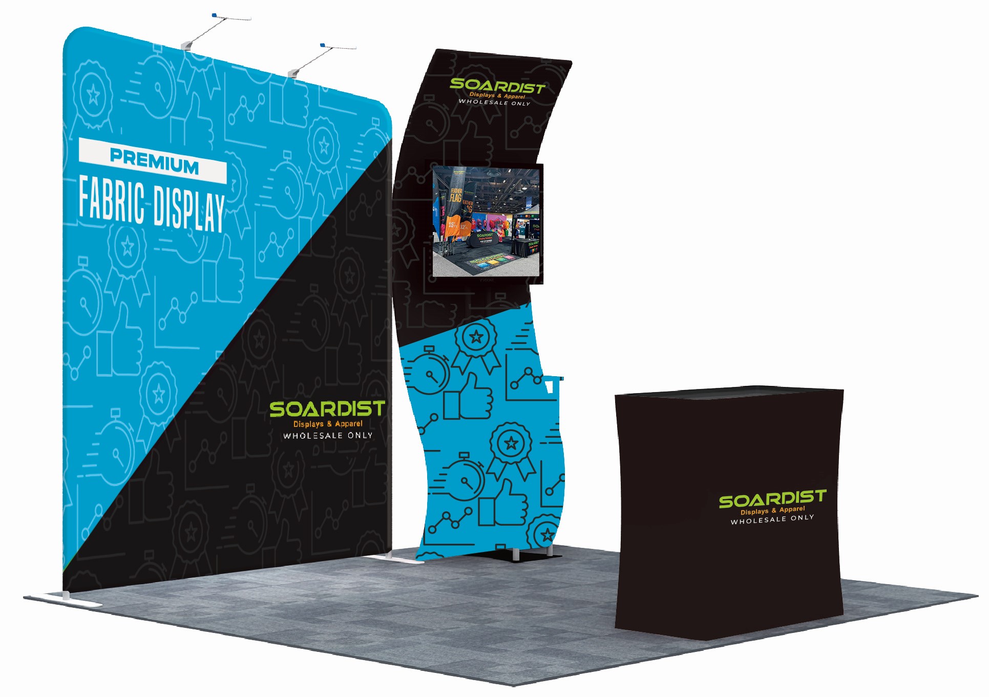 2023_Soardist_Booth_Solution_Front-Side_ MOCKUP