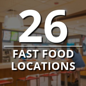 26. Fast Food Locations