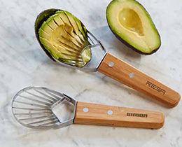 Bamboo Avocado Slicer (ZIP1729)