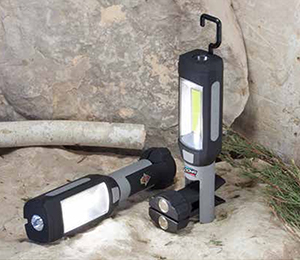 clip swivel COB work light flashlight