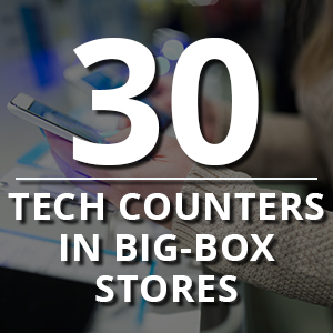 30. Tech Counters in Big-Box Stores
