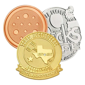 Die Struck Lapel Pin - No Enamel