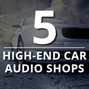 5. High-End Car Audio Shop