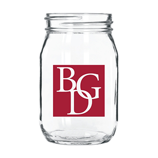 16-oz. Glass Mason Jar (MJ0204)