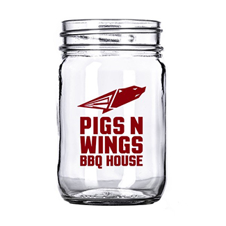 12-oz. Glass Mason Jar (MJ0203)