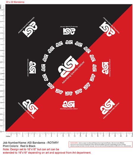 ASI rotary bandanna setup