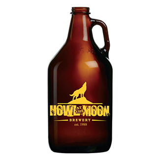 64-oz. Amber Growler Without Lids (GR64Amber)