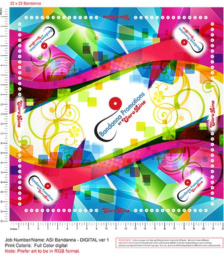 Bandanna Promotions Bandana setup #1