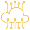 Cloud technologies icon