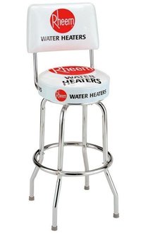 Rheem Water Heaters bar stool
