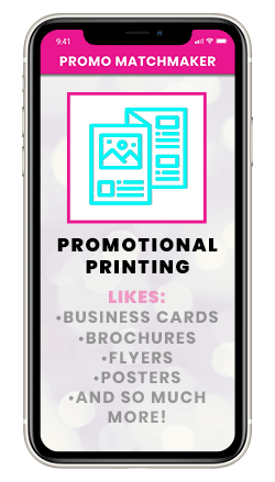Promotional Printing Dating Profile