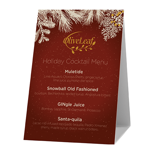 Holiday Menu Image