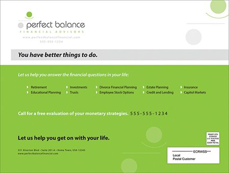 Direct Mailer example