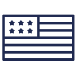 American Flag icon