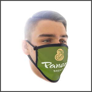 Full-Color Sublimated Polyester 2-Ply Face Mask (MASKSUB2)
