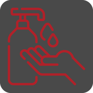 Hand Sanitizer Button