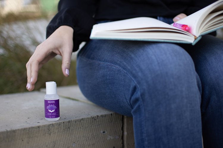 Hand Sanitizer Gel Bottle 1 fl oz (HSG-1B)